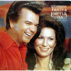 Conway Twitty & Loretta Lynn Dynamic Duo Vinyl LP USED