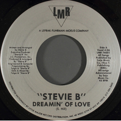 Stevie B Dreamin' Of Love Vinyl 7" USED