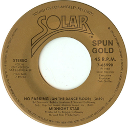 Midnight Star No Parking (On The Dance Floor) / Freak-A-Zoid Vinyl 7" USED