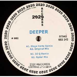 DJ Q (3) Deeper Vinyl 12" USED