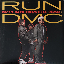 Run-DMC Faces / Back From Hell (Remix) Vinyl 12" USED