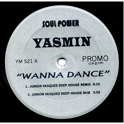 Yasmin (2) Wanna Dance Vinyl 12" USED