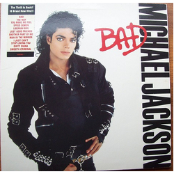 Michael Jackson Bad Vinyl LP USED