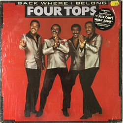 Four Tops Back Where I Belong Vinyl LP USED