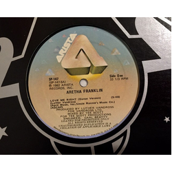 Aretha Franklin Love Me Right Vinyl 12" USED