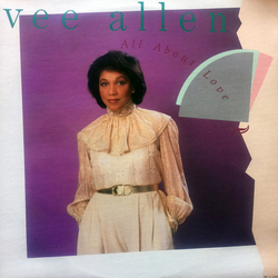 Vee Allen All About Love Vinyl LP USED
