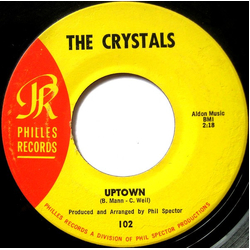 The Crystals Uptown / What A Nice Way To Turn Seventeen Vinyl 7" USED