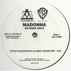 Madonna Nothing Fails Vinyl 12" USED