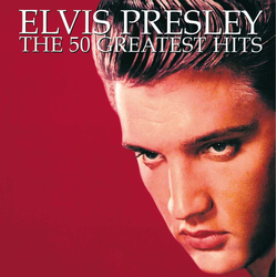 Elvis Presley The 50 Greatest Hits 3xLP Comp - USED