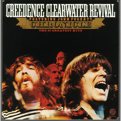 Creedence Clearwater Revival Featuring John Fogerty Chronicle - The 20 Greatest Hits 2xLP Comp RE Pur - USED