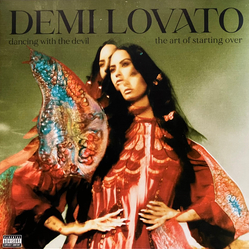 Demi Lovato Dancing With The Devil... The Art Of Starting Over 2xLP Album Ltd Tur - USED