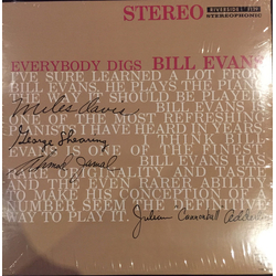 The Bill Evans Trio Everybody Digs Bill Evans LP Album RE RP - USED