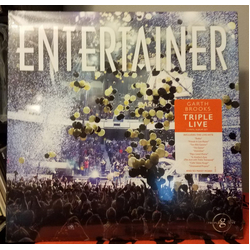 Garth Brooks Triple Live 3xLP Album Ent - USED