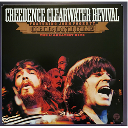 Creedence Clearwater Revival Featuring John Fogerty Chronicle (The 20 Greatest Hits) 2xLP Comp Ltd RE Red - USED