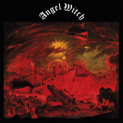 Angel Witch Angel Witch LP Album M/Print RE Red - USED