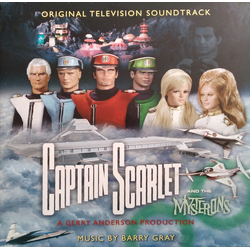 Barry Gray Captain Scarlet And The Mysterons (Original Television Soundtrack) 2xLP RM Red - USED