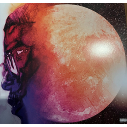 Kid Cudi Man On The Moon: The End Of Day 2xLP Album RE Gat - USED