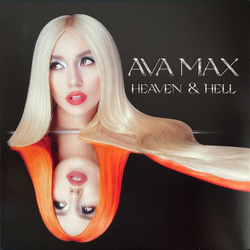 Ava Max Heaven & Hell LP Album Ltd Blu - USED