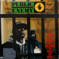 Public Enemy It Takes A Nation Of Millions To Hold Us Back LP Album RE RP 180 - USED
