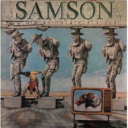 Samson (3) Shock Tactics LP Album RE Gre - USED