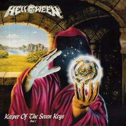 Helloween Keeper Of The Seven Keys (Part I) LP Album RE Gat - USED