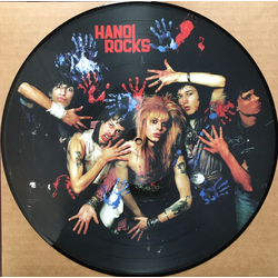 Hanoi Rocks Oriental Beat LP Album Ltd Pic - USED