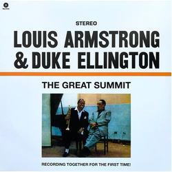 Louis Armstrong & Duke Ellington The Great Summit LP Album 180 - USED