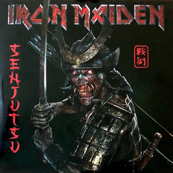 Iron Maiden Senjutsu 3xLP Album Ltd Red - USED