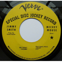 Jimmy Smith Mickey Mouse Vinyl 7" USED