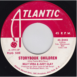 Billy Vera / Judy Clay Storybook Children / Really Together Vinyl 7" USED