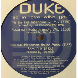 Duke So In Love With You Vinyl 12" USED