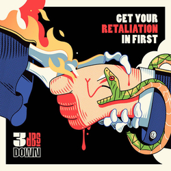 3dBs Down Get Your Retaliation In First Vinyl LP USED