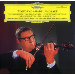 Wolfgang Amadeus Mozart / Berliner Philharmoniker / Wolfgang Schneiderhan Violinkonzerte Nr. 2 D-Dur KV 211 / Nr. 3 G-Dur KV 216 Vinyl LP USED