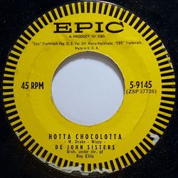 De John Sisters Hotta Chocolotta Vinyl 7" USED