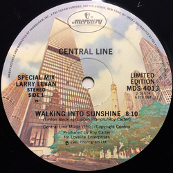 Central Line Walking Into Sunshine Vinyl 12" USED