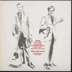 Red Allen (2) / Frank Wakefield / The Kentuckians Bluegrass Vinyl LP USED