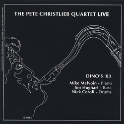 Pete Christlieb The Pete Christlieb Quartet Live - Dinos' '83 Vinyl LP USED