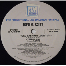 Brik Citi Old Fashion Love Vinyl 12" USED