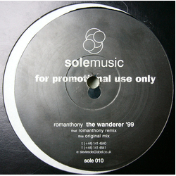 Romanthony The Wanderer '99 Vinyl 12" USED