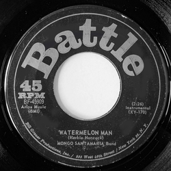 The Mongo Santamaria Orchestra Watermelon Man Vinyl 7" USED