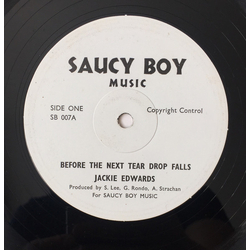Jackie Edwards / Cornell Campbell Before The Next Tear  Drop Falls / She Wears My Ring Vinyl 12" USED