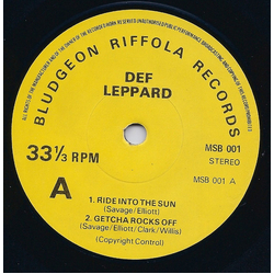 Def Leppard The Def Leppard E.P. Vinyl 7" USED