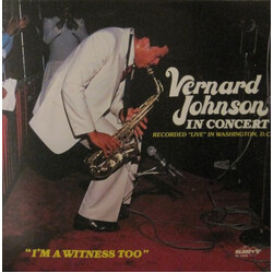 Brother Vernard Johnson I'm A Witness Too Vinyl LP USED