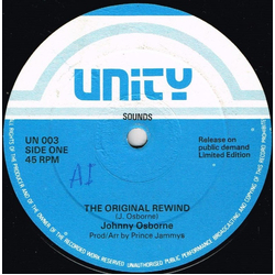 Johnny Osbourne / Leroy Smart The Original Rewind / Back Off Vinyl 12" USED