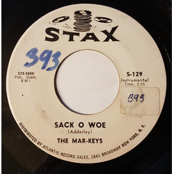 The Mar-Keys Sack O Woe / Sailor Man Waltz Vinyl 7" USED
