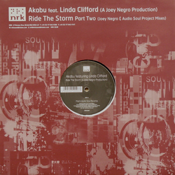 Akabu / Linda Clifford Ride The Storm Part Two (Joey Negro & Audio Soul Project Mixes) Vinyl 12" USED