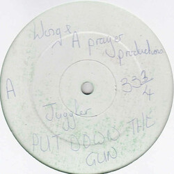 Juggler / Carlton Newman Put Down The Gun  / Girl Me Love USED VINYL 12INCH 33 S RPM WHITE LABEL