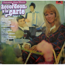 Horst Wende Und Sein Orchester Accordeon A La Carte - Folge 2 Vinyl LP USED