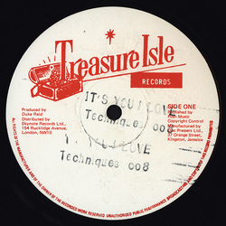 The Techniques / Ranking Trevor It's You I Love / Love Is Not A Gamble Vinyl 12" USED