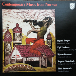 Sigurd Berge / Egil Hovland / Bjarne Brustad / Ragnar Søderlind / Finn Arnestad Contemporary Music From Norway Vinyl LP USED